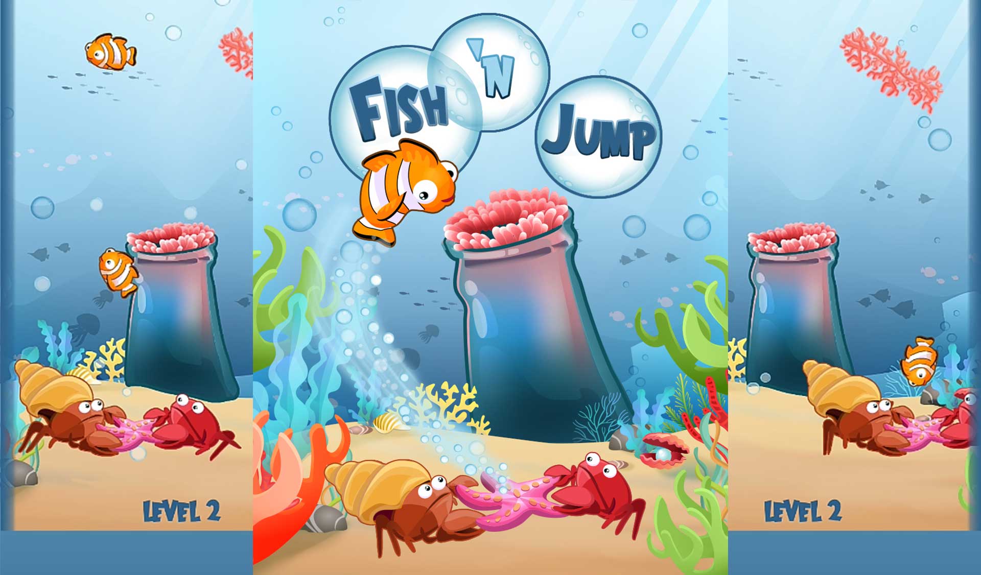 Fish n Jump - Kids Physics Game - www.letshangout.in