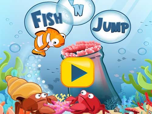 Fish n Jump - Kids Physics Game - www.letshangout.in