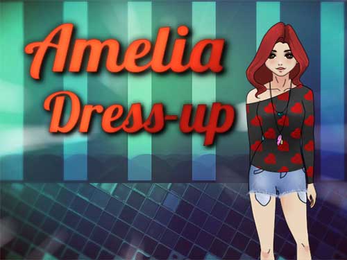 Amelia Dress-Up Game - www.letshangout.com