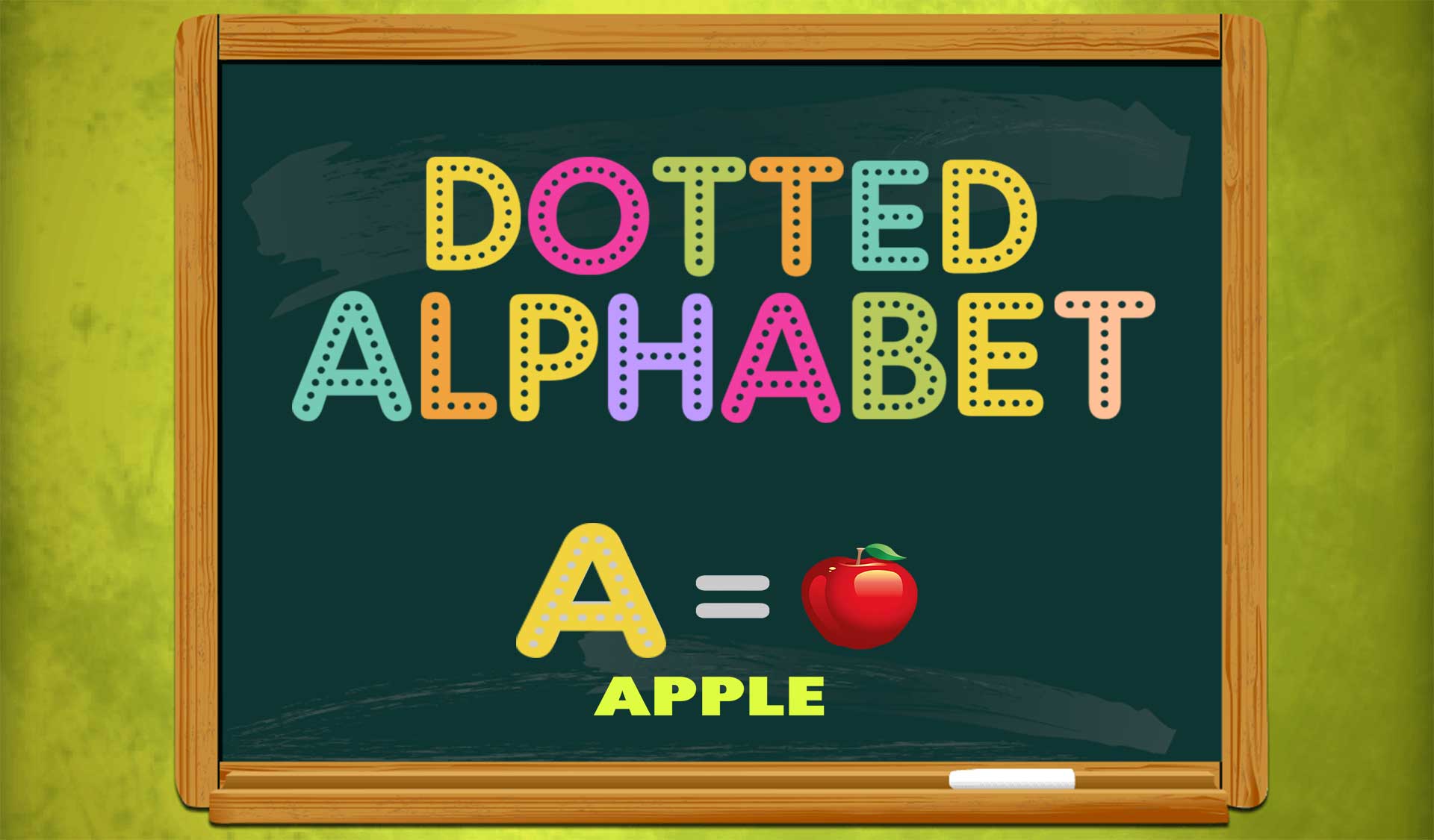 Dotted Alphabet - www.letshangout.com